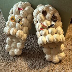 women’s bubble slides size 10